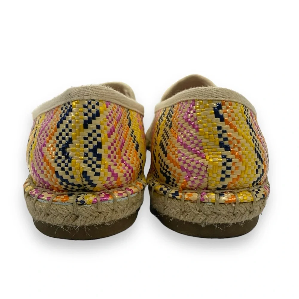 Charter Club Multicolor Chevron Print Slip-On Espadrilles‎ Size 8